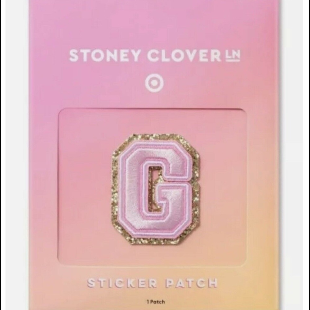 Stoney Clover Lane x Target G Patch

Sticker Patch Letter

New in Package